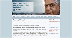 Desktop Screenshot of amhf.org.au